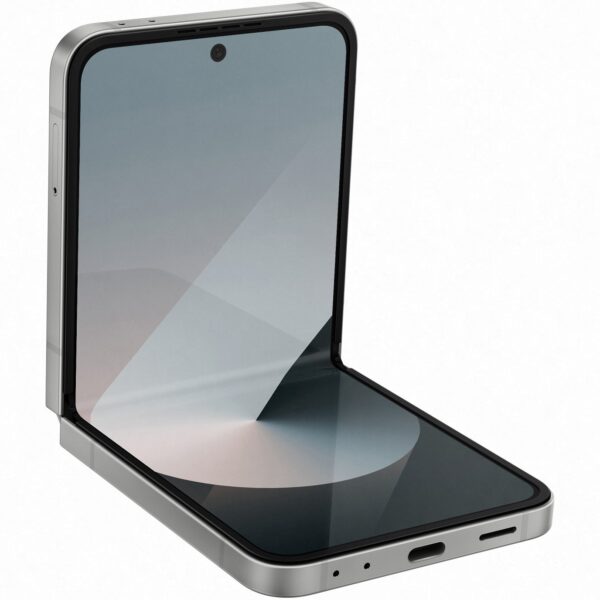 Telefon mobil Samsung Galaxy Z Flip6, 12GB RAM, 512GB, 5G, Silver Shadow - imagine 3
