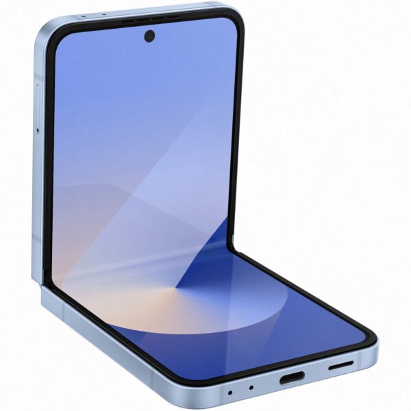 Telefon mobil Samsung Galaxy Z Flip6, 12GB RAM, 256GB, 5G, Blue - imagine 3