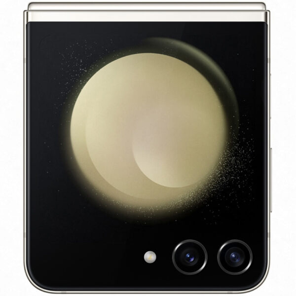 Telefon mobil Samsung Galaxy Z Flip5, 512GB, 8GB RAM, 5G, Cream - imagine 5