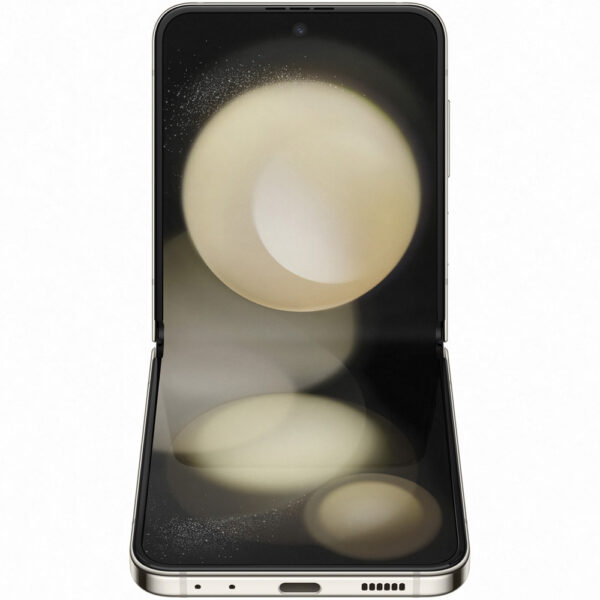 Telefon mobil Samsung Galaxy Z Flip5, 512GB, 8GB RAM, 5G, Cream - imagine 2